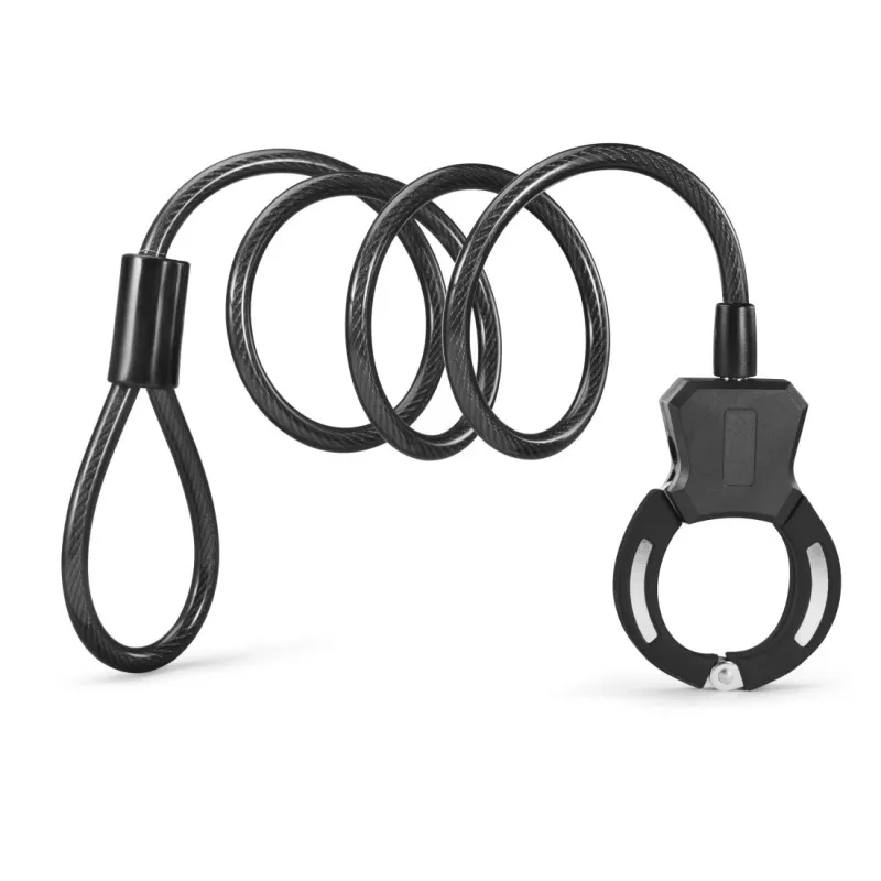 Hama 00178159 Candado para bicicleta Negro 1200 mm Candado de cable