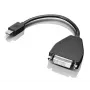 Lenovo 0B47090 Adaptador de cable de vídeo 0,2 m Mini-DisplayPort SL-DVI Negro