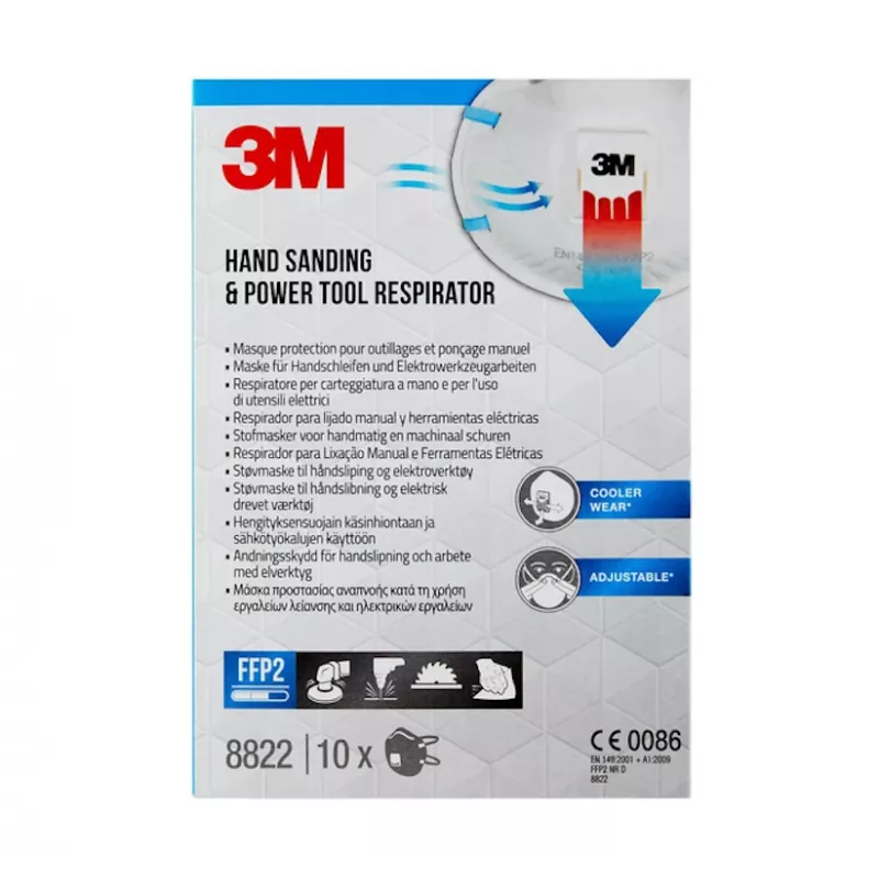 3M 8822 FFP2 10 uds. Copa
