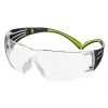 3M SF425C1 Gafas de seguridad Plástico Negro, Verde