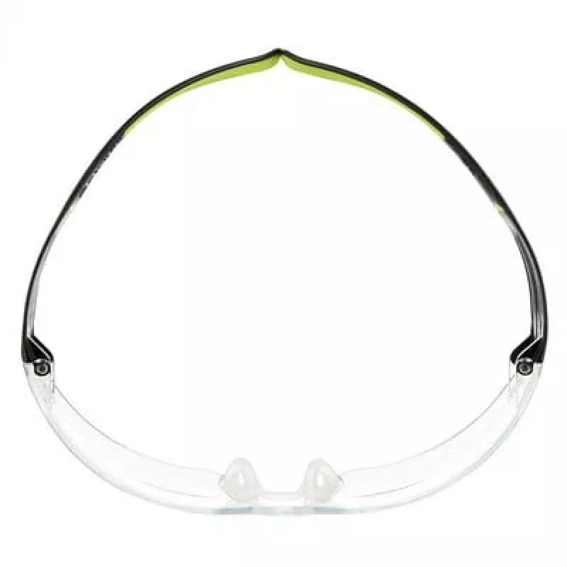 3M SF425C1 Gafas de seguridad Plástico Negro, Verde