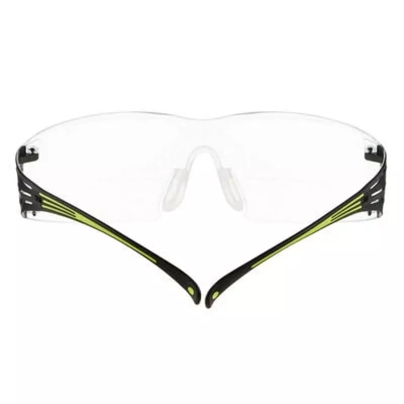 3M SF425C1 Gafas de seguridad Plástico Negro, Verde