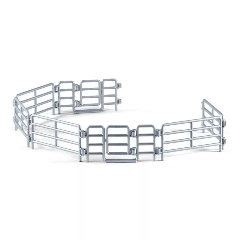 schleich Valla de pradera, Valla para figuras, 3 año(s), Plata