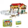 schleich Valla de pradera, Valla para figuras, 3 año(s), Plata