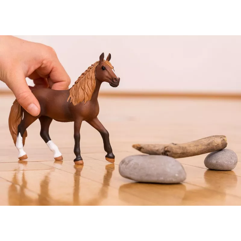 Schleich Horse Club Yegua Peruvian Paso Marrón Blanco 13953S
