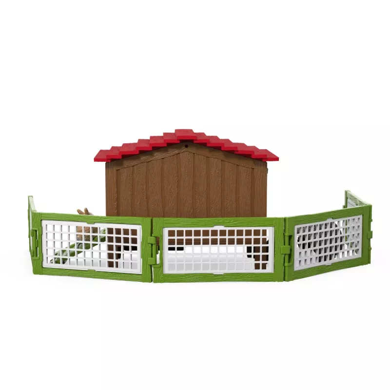 schleich FARM WORLD Conejera, Animal, Granja, Animales de granja / Granja de juguete, 3 año(s), Multicolor