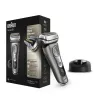 Braun Series 9 9325s Afeitadora eléctrica de última generación, Base de carga, Funda de tela, Grafito