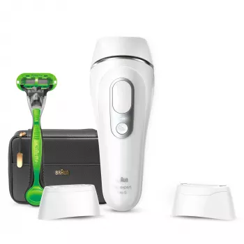Braun Silk-expert Pro Silk·expert Pro 5 PL5145 Luz pulsada intensa (IPL) Plata, Blanco