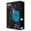 Braun BeardTrimmer 3 Beard Trm 3 BT3400, lavable, Batería, Negro