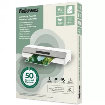 Fellowes 100143437 Funda de laminar 100 unidades