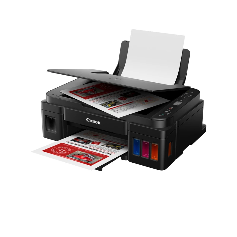 Impresora de inyección de tinta Canon PIXMA G3416 — Color A4, 4800 x 1200 DPI, WLAN, USB, depósitos rellenables, negro