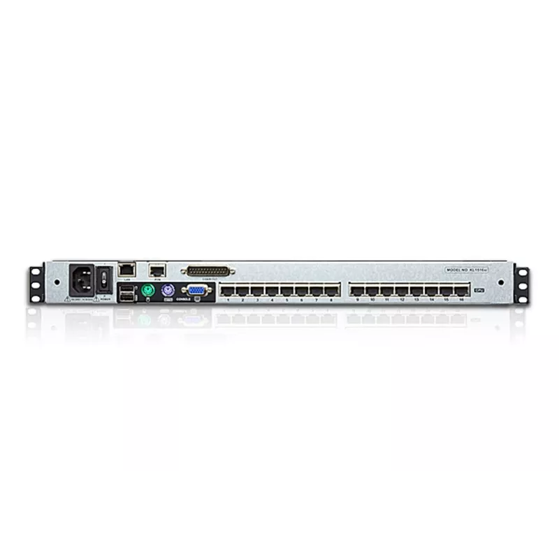ATEN KL1516Ai Switch KVM Montaje en rack Negro