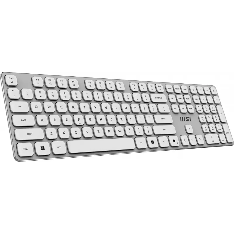 MSI FORGE K210 W COMBO WHITE US Teclado y ratón incluidos Home/Office USB QWERTY US English