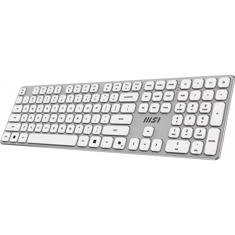 MSI FORGE K210 W COMBO WHITE US Teclado y ratón incluidos Home/Office USB QWERTY US English