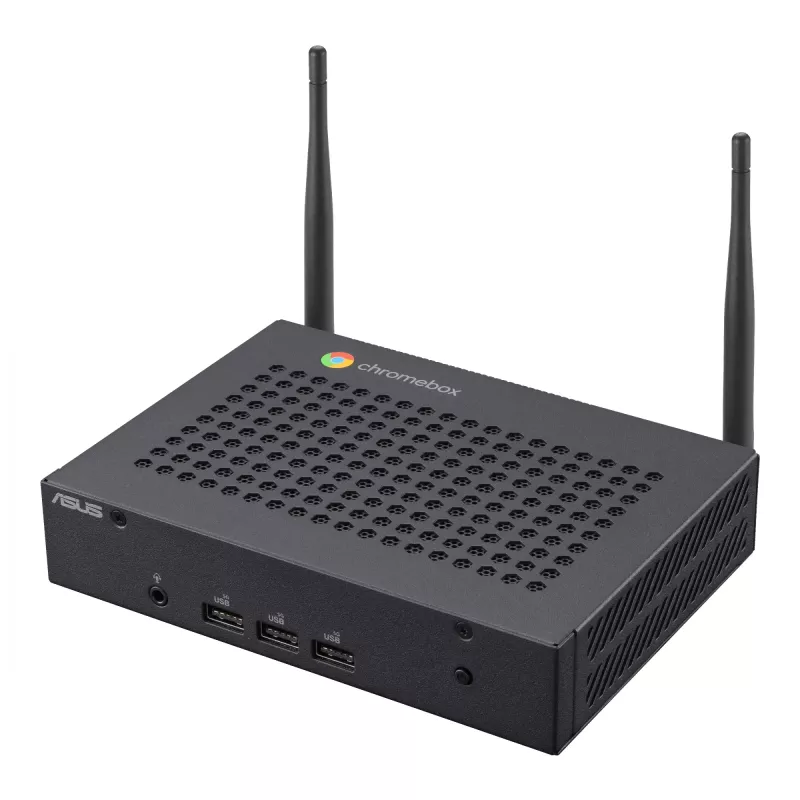 ASUS Chromebox CF40-BC012UN Intel® Celeron® N N4500 8 GB LPDDR4x-SDRAM 64 GB eMMC ChromeOS Mini PC Negro
