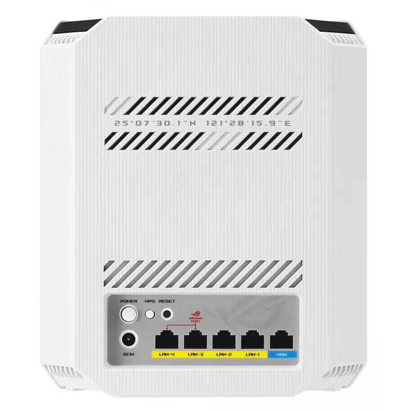 Router inalámbrico ASUS GS-BE7200 2.5 Gigabit Ethernet Doble banda (2,4 GHz / 5 GHz) Blanco, Negro