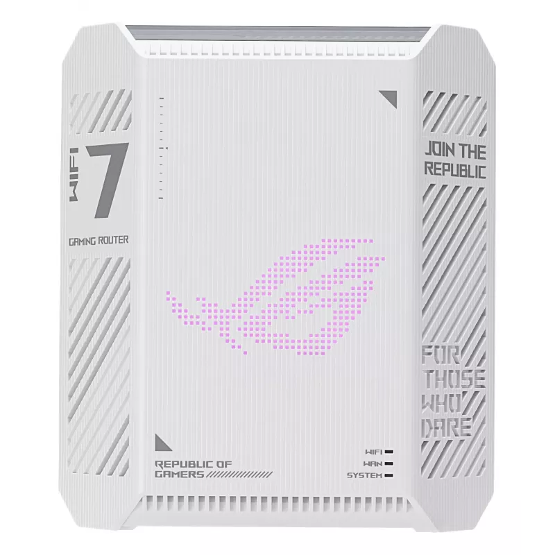 Router inalámbrico ASUS GS-BE7200 2.5 Gigabit Ethernet Doble banda (2,4 GHz / 5 GHz) Blanco, Negro