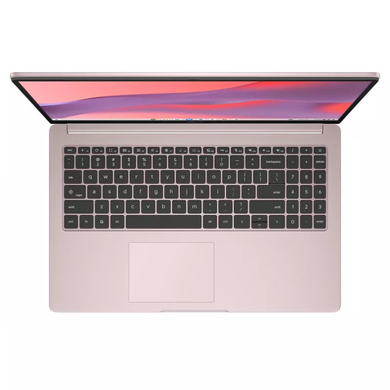 ASUS Chromebook CX1505CTA-S70268 Intel® N N50 39,6 cm (15,6 inch) Full HD 8 GB LPDDR5-SDRAM 128 GB eMMC Wi-Fi 6 (802.11ax) ChromeOS Alemán Rosa