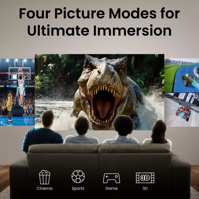 Proyector de tiro estándar BenQ TH575i 3800 lúmenes ANSI DLP 1080p (1920x1080) 3D Blanco