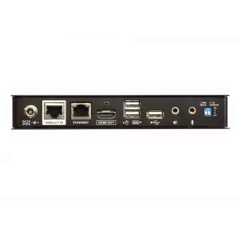 Extensor/remoto KVM ATEN USB HDMI HDBaseT2.0, Receptor, Cableado, 100 m, Cat5e, Cat6, Cat6a, 4096 x 2160 píxeles, Negro
