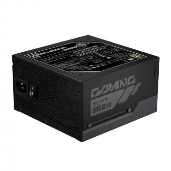 Fuente de alimentación GIGABYTE GAMING 850GM PG5 – PCIe 5.1, 80 PLUS Gold, diseño totalmente modular, ventilador de 135 mm, compatible con ATX 3.1, enchufe EU