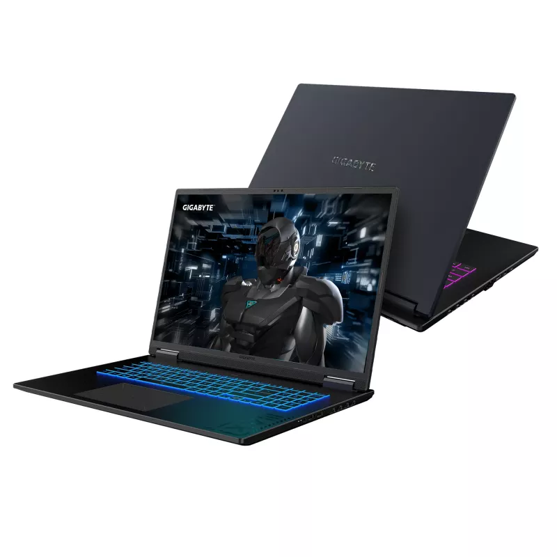 GIGABYTE GAMING A18 PRO DYJG3DEBC4SH Portátil Intel Core 7 240H 45,7 cm (18 inch) WQXGA 32 GB LPDDR5x-SDRAM 1 TB SSD NVIDIA GeForce RTX 5080 Wi-Fi 6E (802.11ax) Windows 11 Home Negro