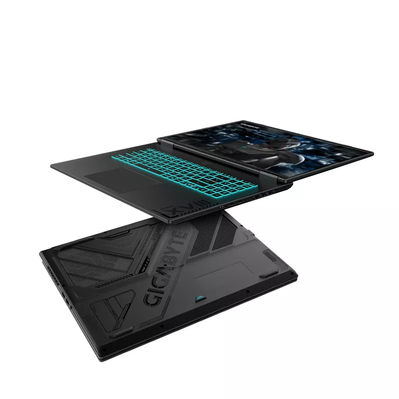 GIGABYTE GAMING A18 PRO DYJG3DEBC4SH Portátil Intel Core 7 240H 45,7 cm (18 inch) WQXGA 32 GB LPDDR5x-SDRAM 1 TB SSD NVIDIA GeForce RTX 5080 Wi-Fi 6E (802.11ax) Windows 11 Home Negro