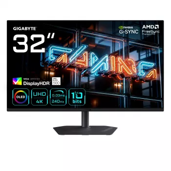 GIGABYTE MO32U24 Monitor gaming QD-OLED de 81,3 cm (32
