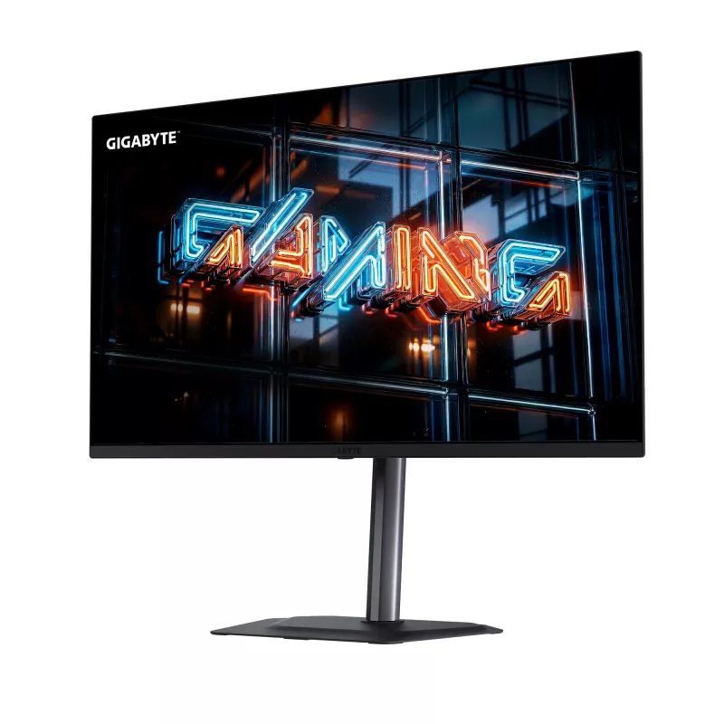 GIGABYTE MO32U24 Monitor gaming QD-OLED de 81,3 cm (32 inch), 4K UHD 3840x2160, 240 Hz, 0,03 ms, HDMI 2.1, DisplayPort 1.4, HDR True Black 500
