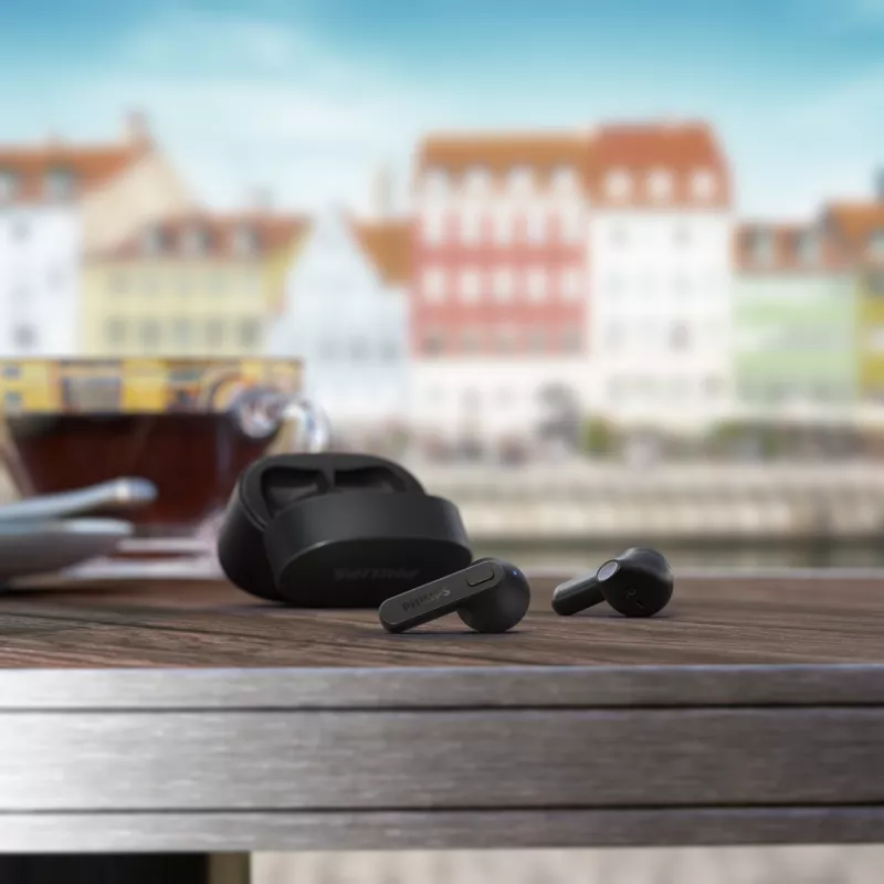 Headset inalámbrico in-ear Philips serie 2000 TAT2236BK llamadas/música Bluetooth negro