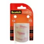 Cinta adhesiva 3M Scotch Crystal Clear 600, 19 mm x 25 m, transparente (3 rollos)