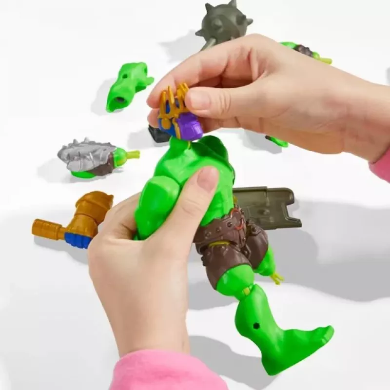 Figura de acción HASBRO Marvel MixMashers Avengers Hulk Mix-&-Match, multicolor, para niños a partir de 4 años