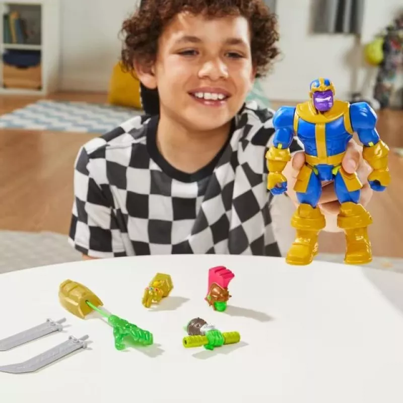 Marvel MixMashers Avengers Thanos Mix-&-Match, 4 año(s), multicolor