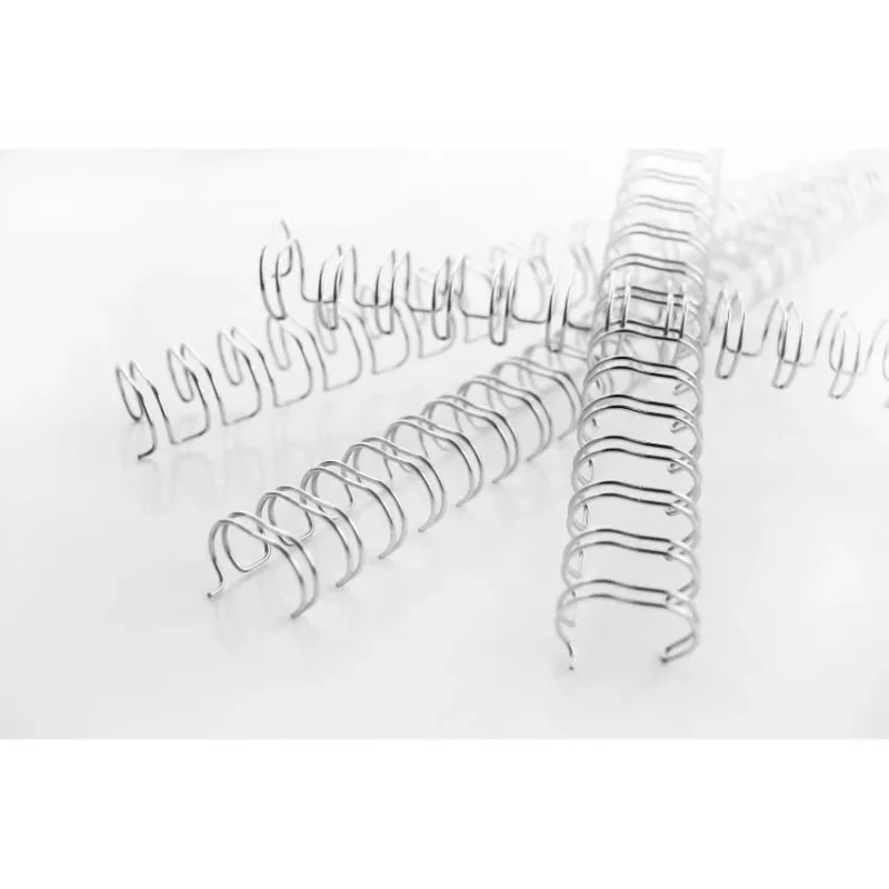 Espirales de encuadernación GBC WireBind 3:1 NO5 8mm A4, negro, 3 hojas, metal, A4, 8 mm, 322 mm