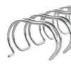Espirales de encuadernación GBC WireBind 3:1 NO5 8mm A4, negro, 3 hojas, metal, A4, 8 mm, 322 mm