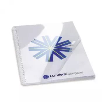 Portadas de encuadernación GBC HiClear PVC A3 240 micras supertransparente, A3, policloruro de vinilo (PVC), transparente, 0,24 mm, 100 unidades