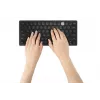 Teclado compacto inalámbrico dual Kensington - BE, mini, inalámbrico, RF inalámbrico + Bluetooth, AZERTY, negro