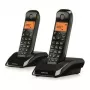 Motorola S12 Duo teléfono DECT con identificación de llamadas negro