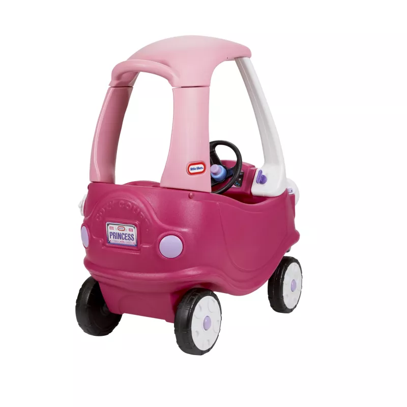 Little Tikes Cozy Coupe Princess, 1,5 año(s), 4 ruedas, plástico, azul, rosa, blanco