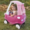 Little Tikes Cozy Coupe Princess, 1,5 año(s), 4 ruedas, plástico, azul, rosa, blanco