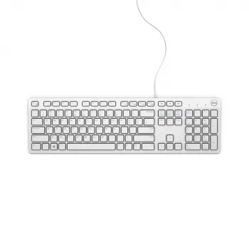 DELL KB216 teclado universal USB QWERTY nórdico blanco