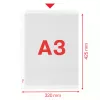 Esselte Quality Pocket A3 vertical, 30% plástico reciclado de material preconsumo