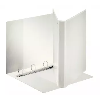 Esselte Panorama archivador FSC® A4+ 4DR/20 mm, A4+, anilla D, plástico, blanco, 190 hojas, 80 g/m²