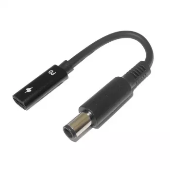 CoreParts MBXUSBC-CO0001 cable adaptador de conector USB C 7,4 x 5 mm negro