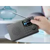 Sandberg altavoz radio DAB+BT recargable, portátil, analógico y digital, DAB+, FM, 87,5 - 108 MHz, 174 - 240 MHz, 3 W