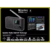 Sandberg altavoz radio DAB+BT recargable, portátil, analógico y digital, DAB+, FM, 87,5 - 108 MHz, 174 - 240 MHz, 3 W