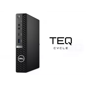 Teqcycle DELL OptiPlex 5080 Intel® Core™ i5 i5-10500T 16 GB DDR4-SDRAM 256 GB SSD Windows 11 Pro MFF Mini PC negro
