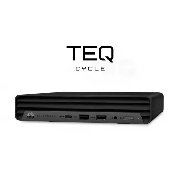 Teqcycle HP Elitedesk 800 G6 Intel® Core™ i5 i5-10400T 16 GB DDR4-SDRAM 256 GB SSD Windows 11 Pro MFF Mini PC negro