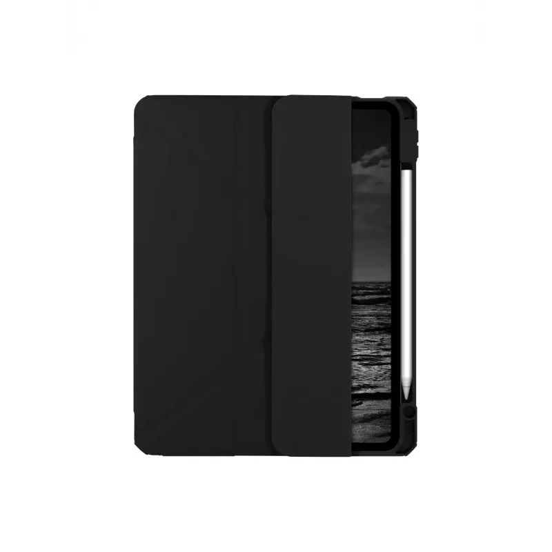 Funda tipo libro para tablet d bramante LOIAICBL6825 para Apple iPad Air 11 pulgadas (27,9 cm) – compatible con M3/M2/5.ª/4.ª generación, modo soporte, 220 g