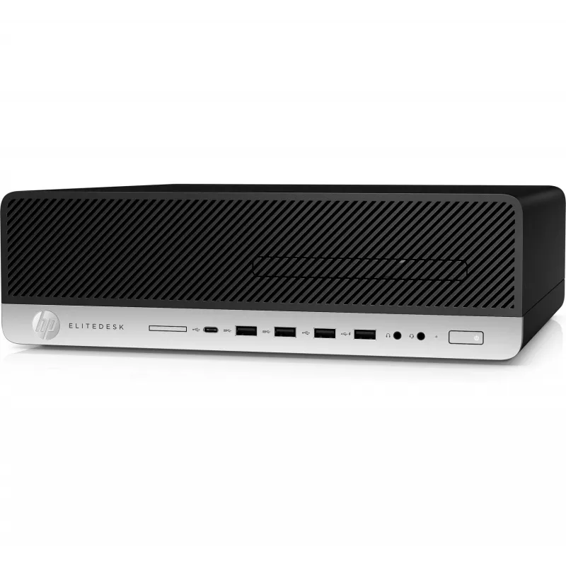 T1A HP EliteDesk 800 G3 Reacondicionado Intel® Core™ i5 i5-7500 8 GB DDR4-SDRAM 240 GB SSD Windows 10 Pro SFF PC negro, plateado